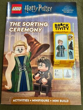 LEGO HARRY POTTER- The Sorting Ceremony Softcover Book with Professor